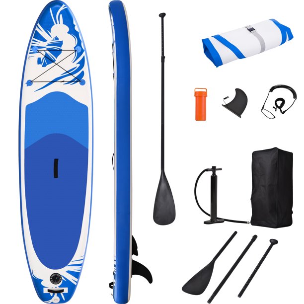 Vinmall SUP Inflatable Paddle Boards for Adults, 10’x 30” x 6” Stand Up Paddleboard with Blow Up Paddle Board with All Premium SUP Accessories