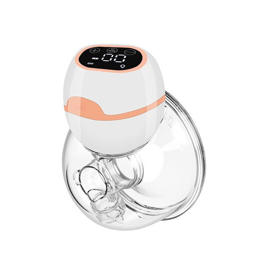 iFanze Wireless Wearable Breast Pump with Low Noise, Portable Electric breast pump hands free with 3 Mode and 9 Levels,Breastfeeding Breastpump With 4 Type Flange, J5, 1pack