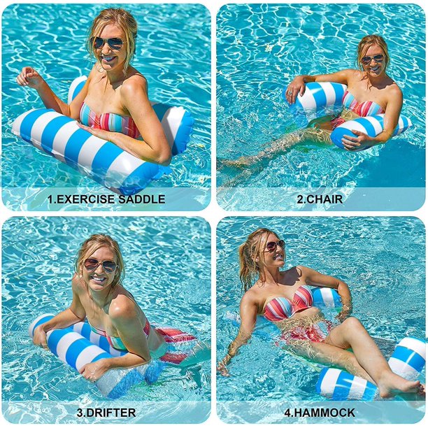 Pool Floats, Inflatable Swimming Pool Loungers for Adults, Kids Pool Toy