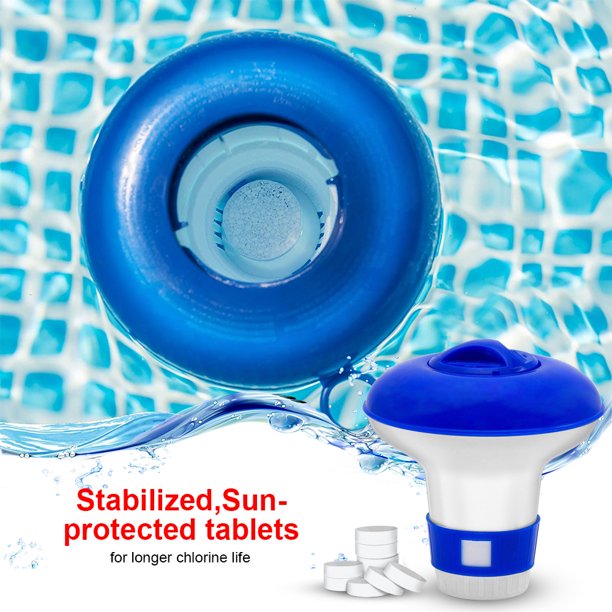 Pool Care Chlorine Tablets for Swimming Pools, Pool Chemicals