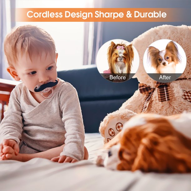 Mrdoggy Dog Clippers, Dog Clippers For Thick Fur Has Safe And Sharp Blade, Electric Dog Clippers Heavy Duty With Low Vibration, Wahl Dog Groom Clippers Best Choice for Dogs Cats and Others, J312